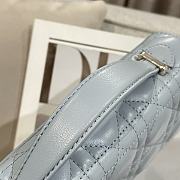 My Dior Mini Bag Pale Blue Cannage Lambskin - 21x11.5x4.5cm - 3