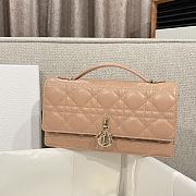 My Dior Mini Bag Rose des Vents Cannage Lambskin - 21x11.5x4.5cm - 1