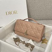 My Dior Mini Bag Rose des Vents Cannage Lambskin - 21x11.5x4.5cm - 2