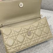 My Dior Mini Bag Apricot Cannage Lambskin - 21x11.5x4.5cm - 4