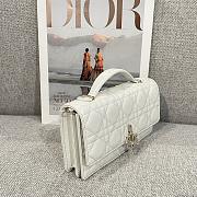 My Dior Mini Bag White Cannage Lambskin - 21x11.5x4.5cm - 6