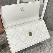 My Dior Mini Bag White Cannage Lambskin - 21x11.5x4.5cm - 3