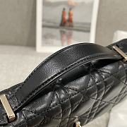 My Dior Mini Bag Black Cannage Lambskin - 21x11.5x4.5cm - 3