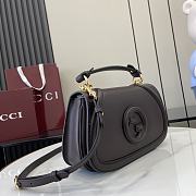 Gucci Blondie Small Top Handle Bag Coffee - 26.5x16.5x8.5cm - 2