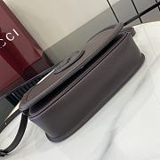 Gucci Blondie Small Top Handle Bag Coffee - 26.5x16.5x8.5cm - 3