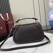 Gucci Blondie Small Top Handle Bag Coffee - 26.5x16.5x8.5cm - 4