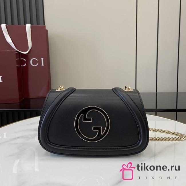 Gucci Blondie Mini Shoulder Bag Black - 21.5x11x8cm - 1