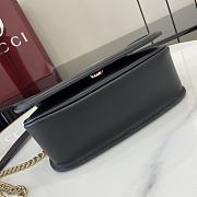 Gucci Blondie Mini Shoulder Bag Black - 21.5x11x8cm - 4