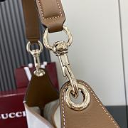 Gucci B Medium Shoulder Bag Brown Canvas - 49x46x4cm - 5