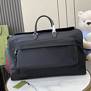 Gucci Large Duffle Bag Black Nylon - 50x32x27cm - 4