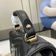 Gucci GG Marmont Mini Top Handle Bag Black - 17x13x6cm - 5