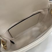 Gucci GG Marmont Mini Top Handle Bag White - 17x13x6cm - 6