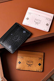 MCM Card Case In Visetos Original  - 5