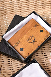 MCM Card Case In Visetos Original  - 3