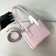 Prada Galleria Saffiano Leather Mini Bag Pink - 20x13.5x9.5cm - 2