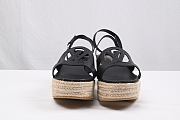 LV LV Isola Wedge Sandal Black  - 5