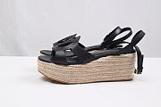 LV LV Isola Wedge Sandal Black  - 2