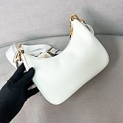 Prada Re Edition 2005 Leather Bag White - 22x18x6cm - 2