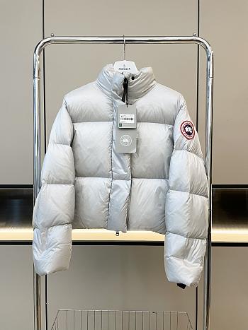  Canada Goose Cypress Cropped Puffer Classic Silver 