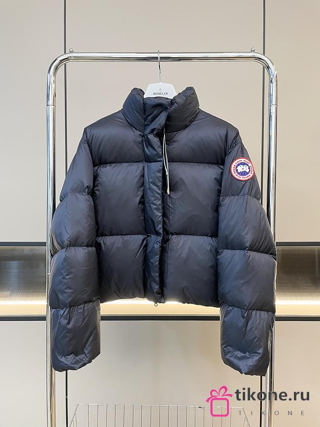  Canada Goose Cypress Cropped Puffer Classic Black - 1