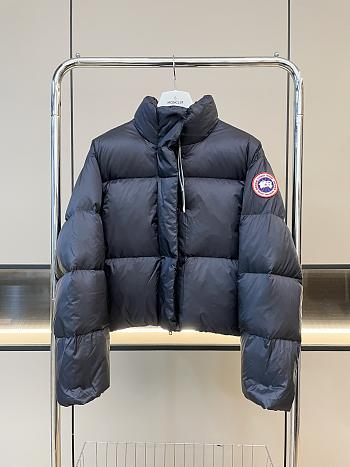  Canada Goose Cypress Cropped Puffer Classic Black