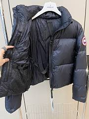  Canada Goose Cypress Cropped Puffer Classic Black - 5