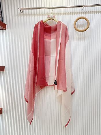 Loro Piana Scarf Pink 15147 - 90x205cm