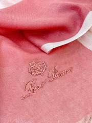 Loro Piana Scarf Pink 15147 - 90x205cm - 6