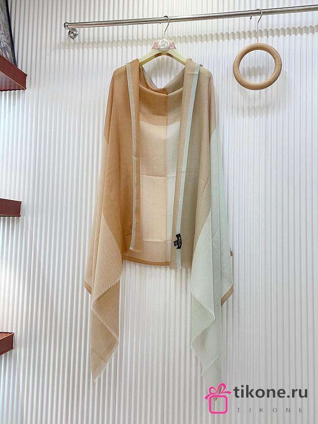 Loro Piana Scarf Beige 15148 - 90x205cm - 1