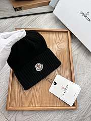 Gift Moncler Beanie Black  - 3