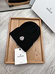 Gift Moncler Beanie Black  - 6