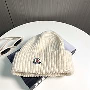 Gift Moncler Beanie White - 3