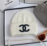 Gift Chanel Beanie White - 1