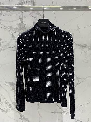 YSL Bling Bling Shirt Black