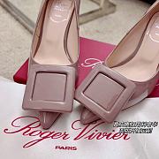 Roger Vivier Viv In The City Pumps In Pink Patent Leather 65mm - 6