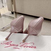 Roger Vivier Viv In The City Pumps In Pink Patent Leather 65mm - 5