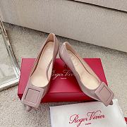 Roger Vivier Viv In The City Pumps In Pink Patent Leather 65mm - 2