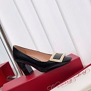 Roger Vivier Belle Vivier Pumps In Black Patent Leather 75mm - 2