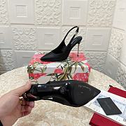 Dolce & Gabbana Satin Pumps Black 105mm - 3