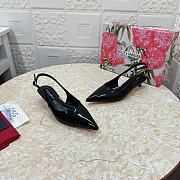 Dolce & Gabbana Patent Leather Slingbacks Black 30mm - 3