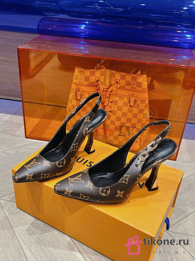 LV Slingbacks 95mm - 1