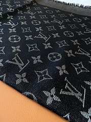 LV Monogram Shine Shawl Black M75123 - 142x142cm - 4