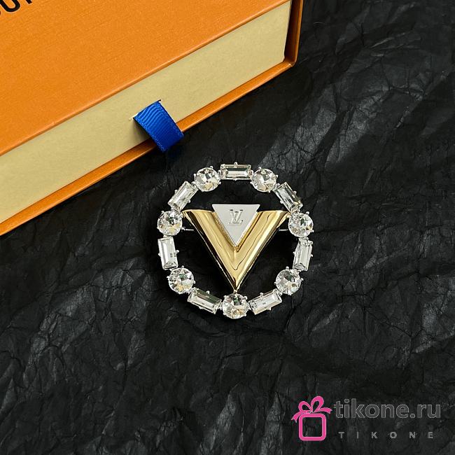 LV V for Vuitton Brooch M02263 - 1