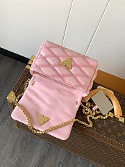 LV Go 14 MM Raspberry Lambskin M23821 - 23x16x10cm - 4