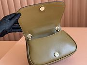 Gucci Blondie Mini Shoulder Bag Light Brown Suede - 21.5x11x8cm - 5