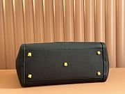 Gucci Soho Small Top Handle Bag Black Leather - 26x23x13.5cm - 4