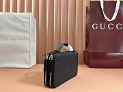 Gucci MicroGuccissima Long Wallet Black - 21.5x14x4.5cm - 3