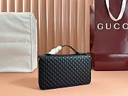 Gucci MicroGuccissima Long Wallet Black - 21.5x14x4.5cm - 4