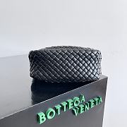 Bottega Veneta Small Cobble Top Handle Black - 23x11x8cm - 3