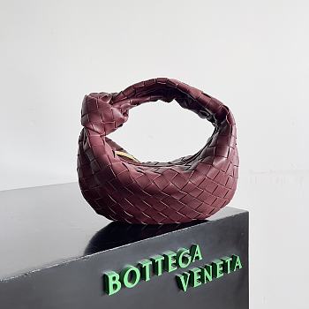 Bottega Veneta Mini Jodie Burgundy - 28x23x8cm